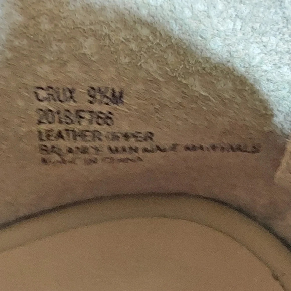 Naked Feet‎ Crux Leather Suede Strappy Wedge Sandals - Picture 11 of 16